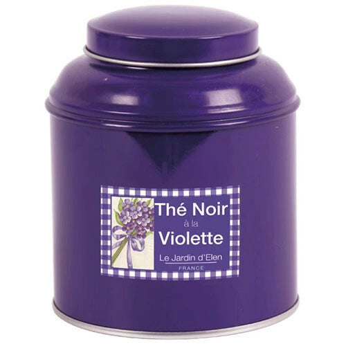 Violet Black Tea (Black Tea / Violet) – Large Tin Size (130g Loose Leaf)