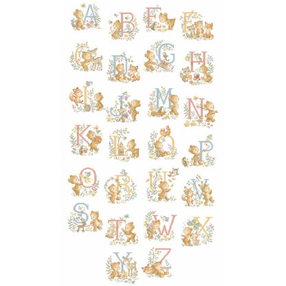 “Le grand ABC Oursons” (Little Bears Alphabet) ABC Pattern Collection