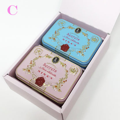 NINA’S Tea Tin 2-Piece Gift Set (Includes NINA’S limited-edition box, shopping bag, and gift wrapping)