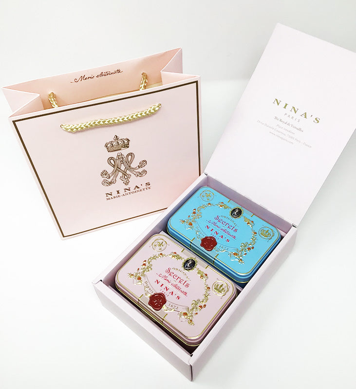 NINA’S Tea Tin 2-Piece Gift Set (Includes NINA’S limited-edition box, shopping bag, and gift wrapping)