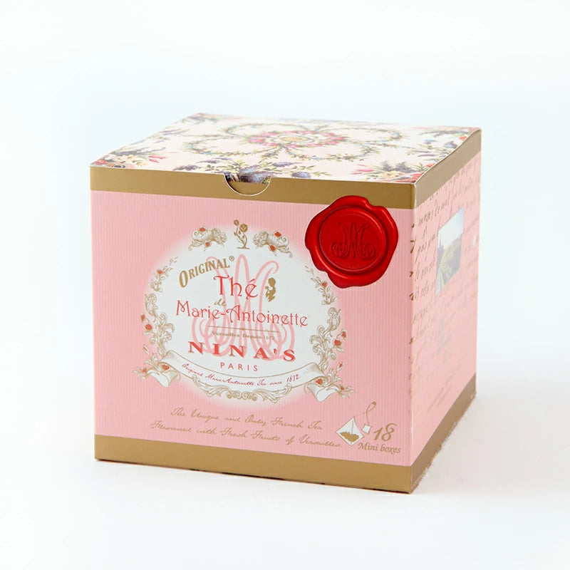 NINA'S Marie Antoinette Tea / Tea Bag Box (18 Tea Bags)