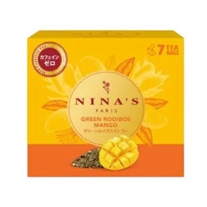 NINA'S 7 Tea Bag Box – Green Rooibos Mango