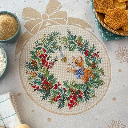 Torchon”Le Noël de Félixl”(フェリックスのクリスマス) トルションキット VERONIQUE ENGINGER(ヴェロニク・アンジャンジェ)デザイン クロスステッチキット