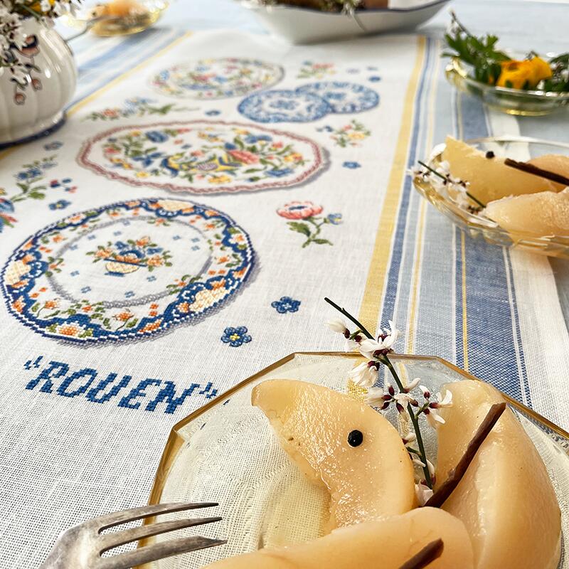 ”Collection Rouen”(ルーアンコレクション) トルションキット VERONIQUE ENGINGER(ヴェロニク・アンジャンジェ)デザイン クロスステッチキット