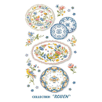 ”Collection Rouen”(ルーアンコレクション) トルションキット VERONIQUE ENGINGER(ヴェロニク・アンジャンジェ)デザイン クロスステッチキット