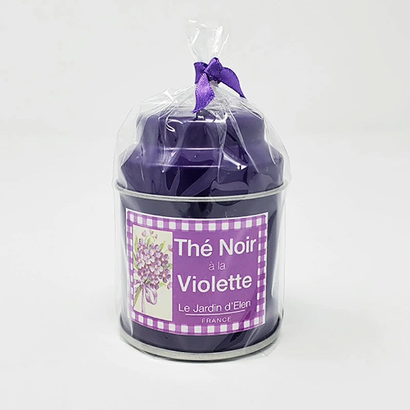“Violet Black Tea (Black Tea / Violet)” S Size Tin (20 g Loose Tea Leaves)