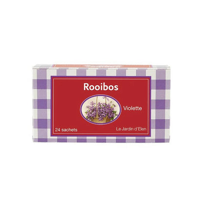 “Violet Rooibos Tea (Rooibos Violet)” Contains 24 tea bags